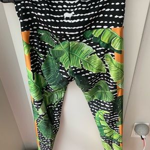 GOLDSHEEP TROPICAL PALM LONG PANTS